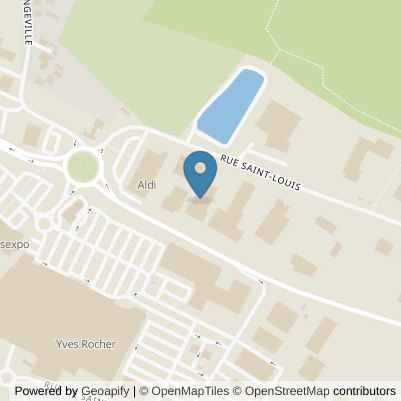Map: location of Basic-Fit Creutzwald Rue de Saint-Louis in Creutzwald