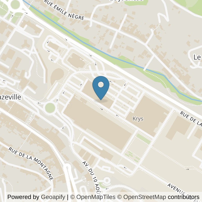 Map: location of Basic-Fit Decazeville Avenue du 10 Août in Decazeville