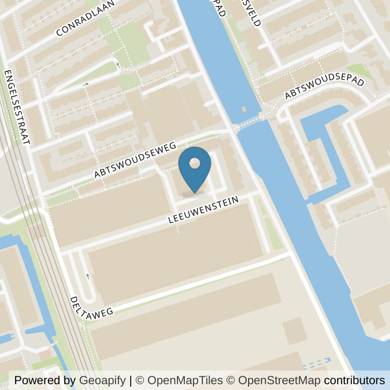 Map: location of Basic-Fit Delft Leeuwenstein 24/7 in Delft