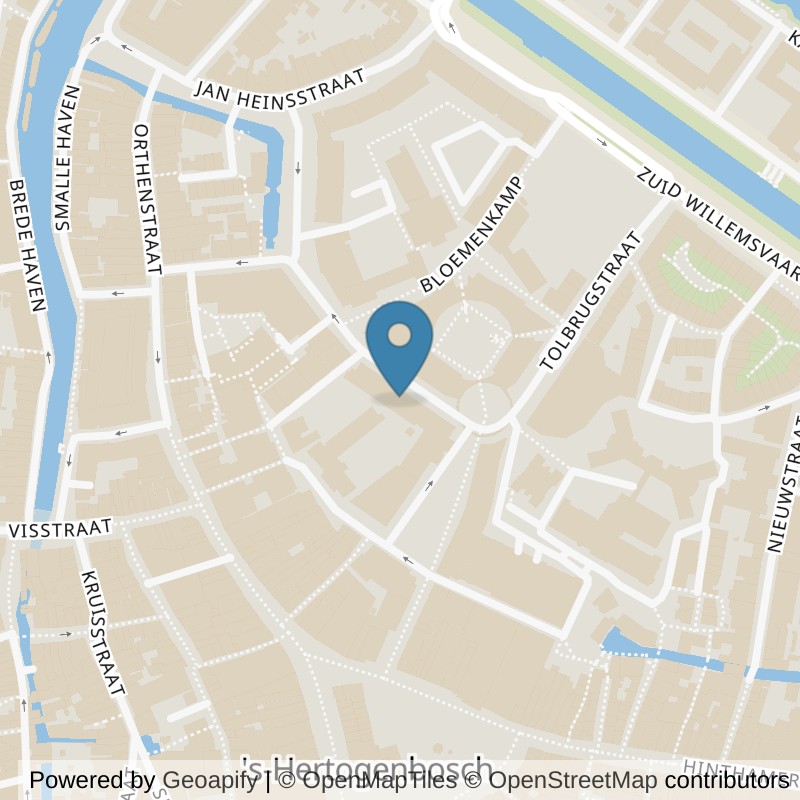 Map: location of Basic-Fit Den Bosch Pastoor de Kroonstraat 24/7 in Den Bosch