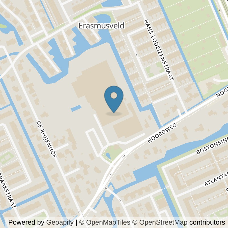 Map: location of Basic-Fit Den Haag Noordweg in Den Haag