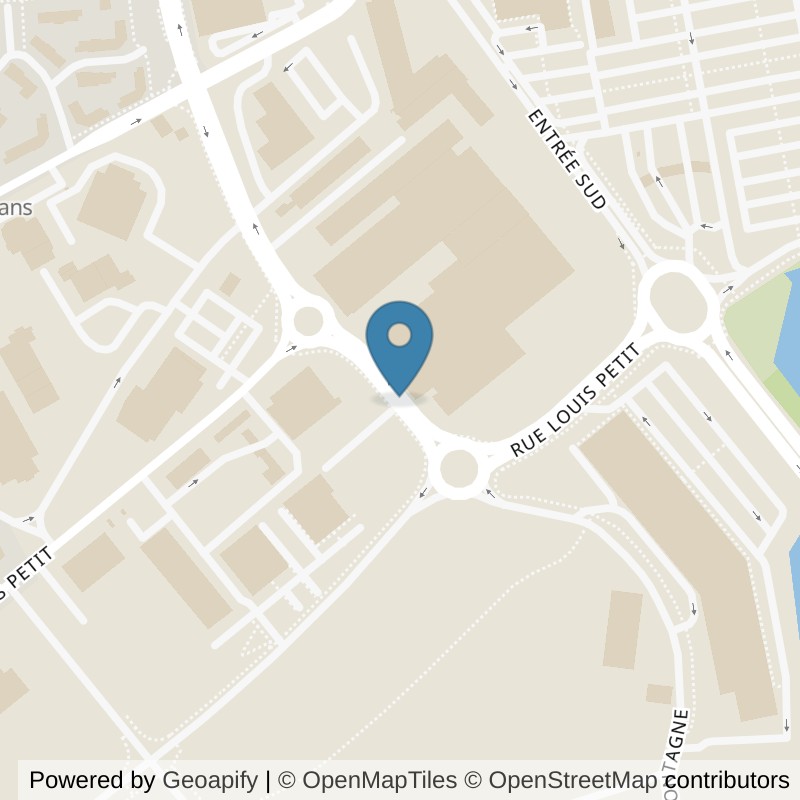 Map: location of Basic-Fit Denain Rue Louis Petit - ZAC des Pierres Blanches 24/7 in Denain
