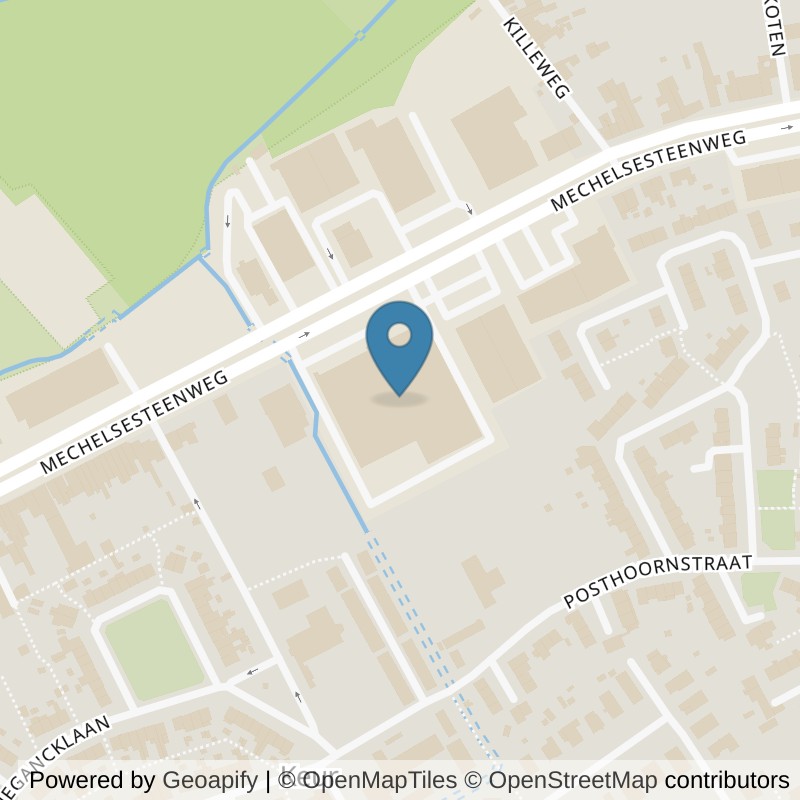 Map: location of Basic-Fit Dendermonde Mechelsesteenweg in Dendermonde