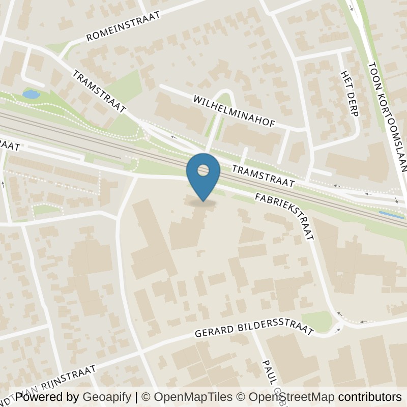 Map: location of Basic-Fit Deurne Fabriekstraat 24/7 in Deurne