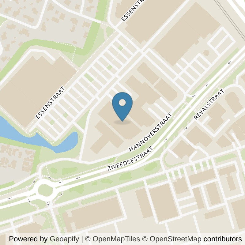 Map: location of Basic-Fit Deventer Hannoverstraat 24/7 in Deventer