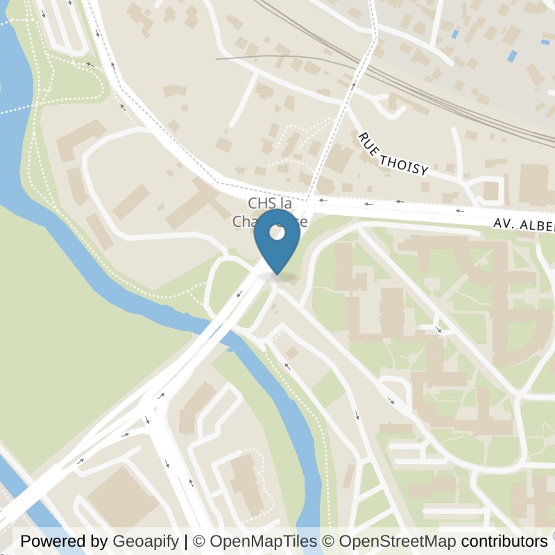 Map: location of Basic-Fit Dijon Boulevard Chanoine Kir 0 in Dijon