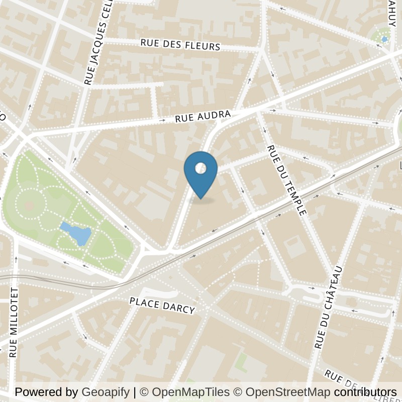 Map: location of Basic-Fit Dijon Rue Devosge in Dijon