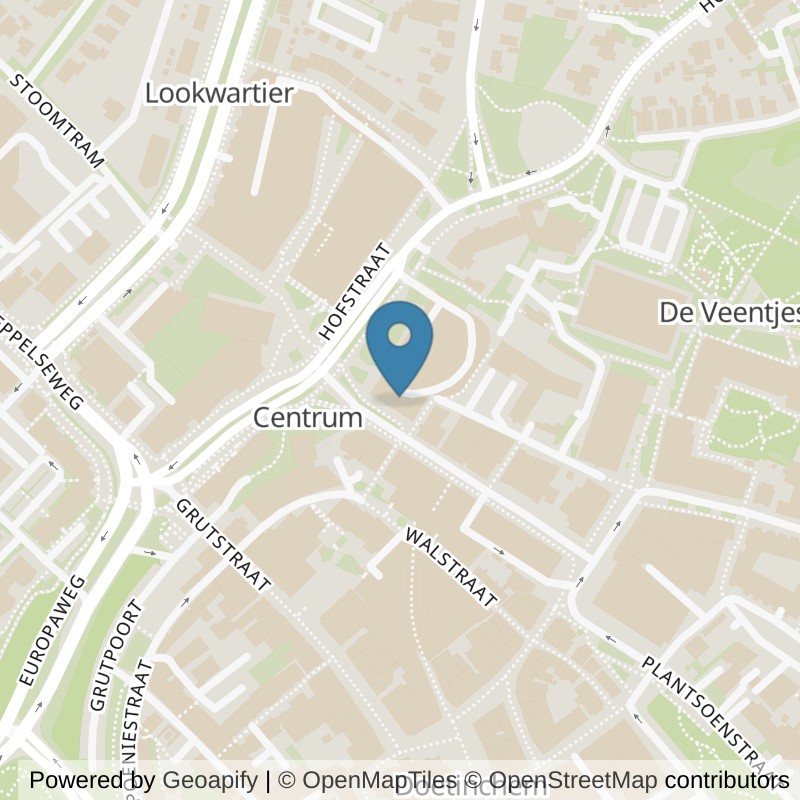 Map: location of Basic-Fit Doetinchem Burgemeester van Nispenstraat 24/7 in Doetinchem