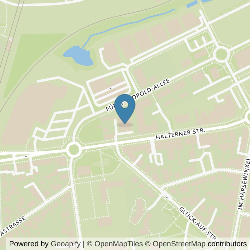 Map: location of Basic-Fit 24/7 in Dorsten