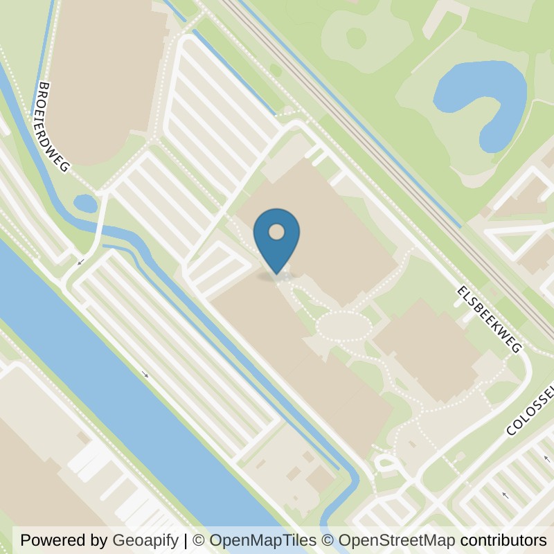 Map: location of Basic-Fit Enschede Colosseum 24/7 in Enschede