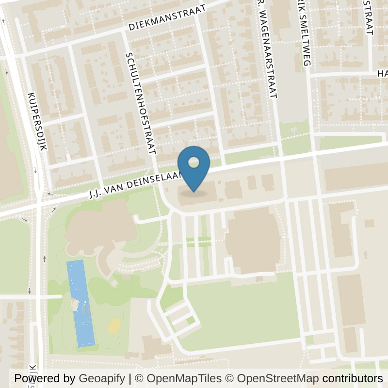 Map: location of Basic-Fit Enschede J J van Deinselaan 24/7 in Enschede