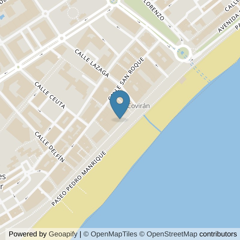 Map: location of Basic-Fit Avenida España Estepona in Estepona