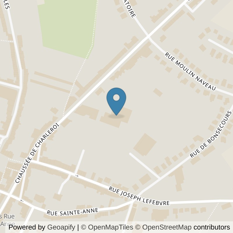 Map: location of Basic-Fit Fleurus Chaussée de Charleroi 24/7 in Fleurus