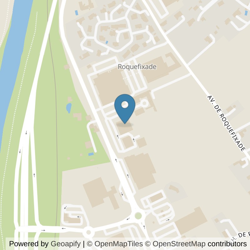 Map: location of Basic-Fit Foix Lieu-dit Le Terrefort, N20 24/7 in Foix