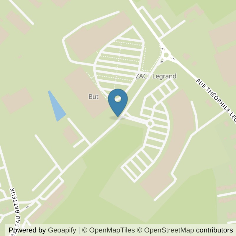 Map: location of Basic-Fit Fourmies Rue du Général Raymond Chomel 0 in Fourmies
