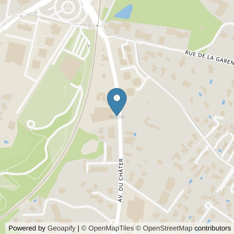 Map: location of Basic-Fit Francheville Avenue du Chater 12 24/7 in Francheville