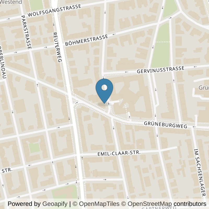 Map: location of Basic-Fit in Frankfurt am Main