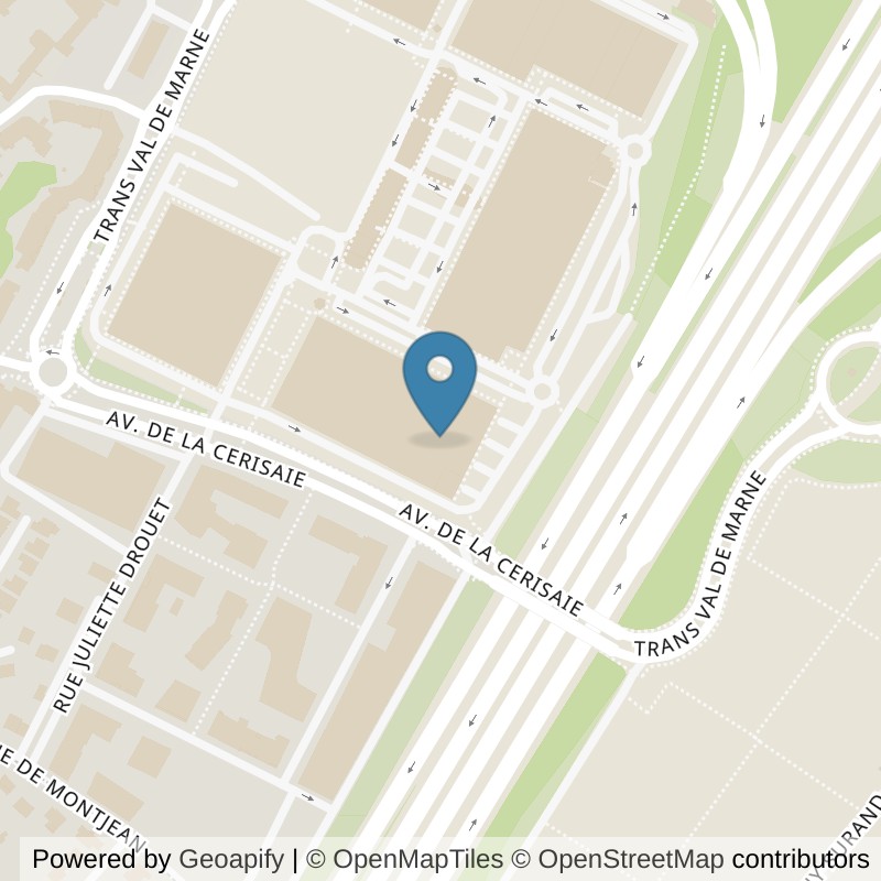 Map: location of Basic-Fit Fresnes Rue des Moissons 24/7 in Fresnes