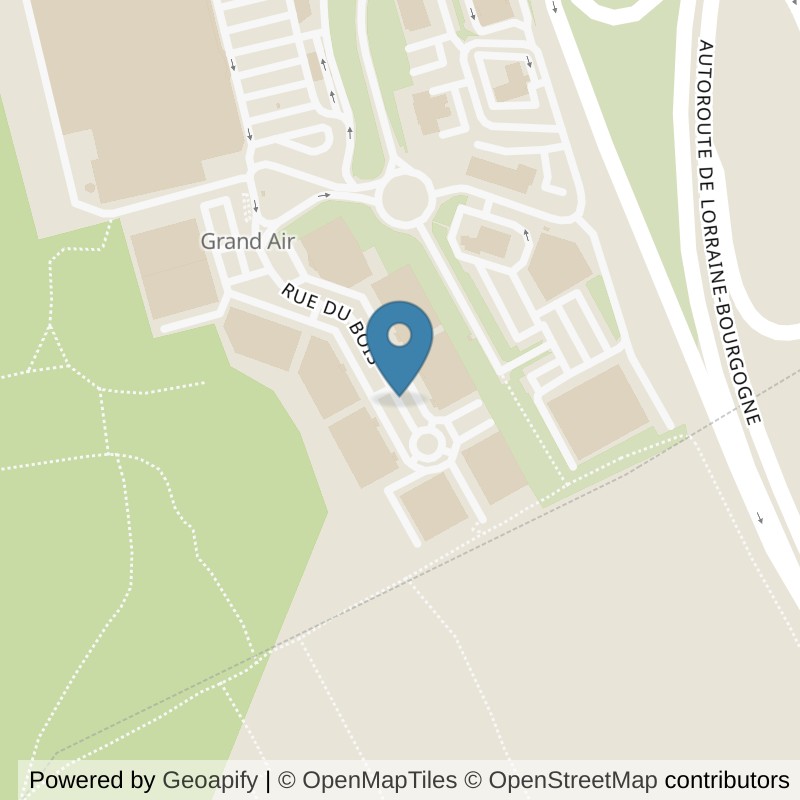 Map: location of Basic-Fit Frouard Rue du Bois 24/7 in Frouard