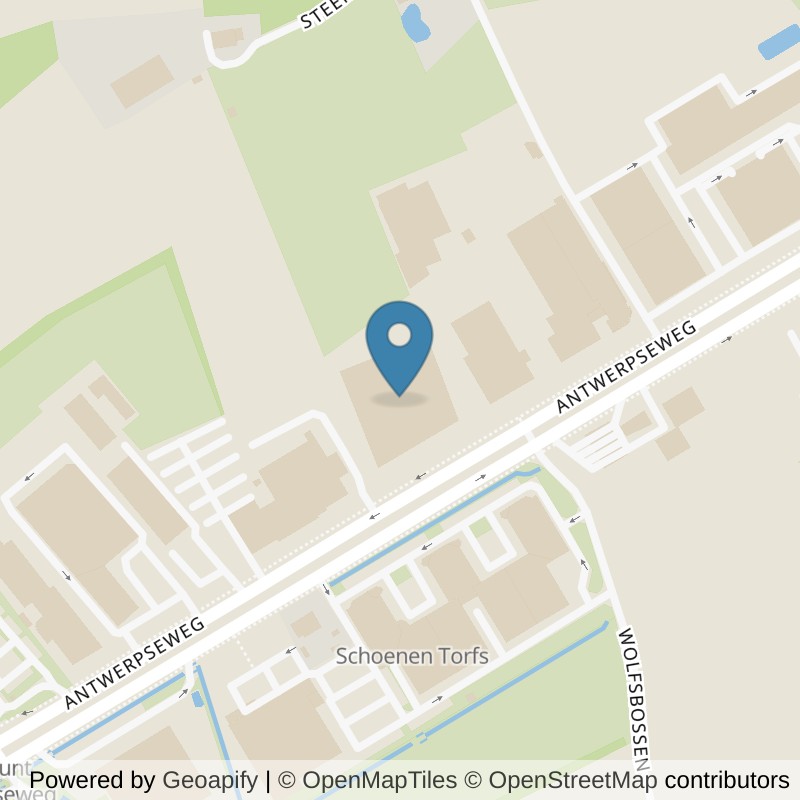 Map: location of Basic-Fit Geel Antwerpseweg 24/7 in Geel
