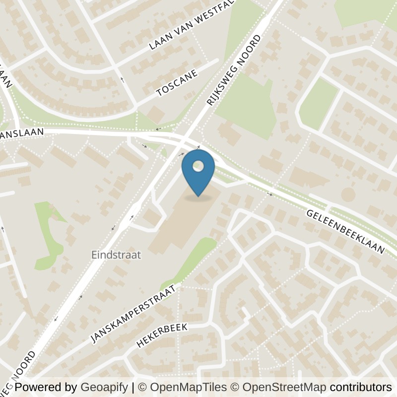 Map: location of Basic-Fit Geleen Rijksweg Noord 24/7 in Geleen
