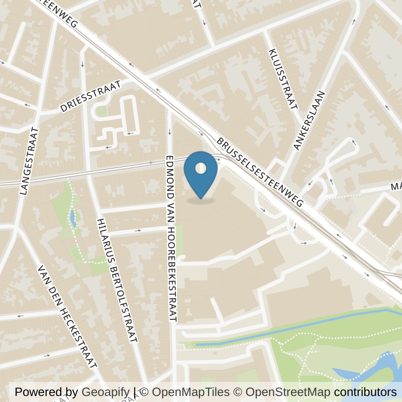 Map: location of Basic-Fit Gent Ledeberg Hoveniersstraat 24/7 in Gent