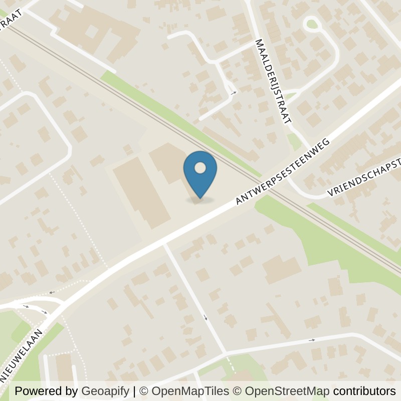 Map: location of Basic-Fit Gent Sint-Amandsberg 24/7 in Gent