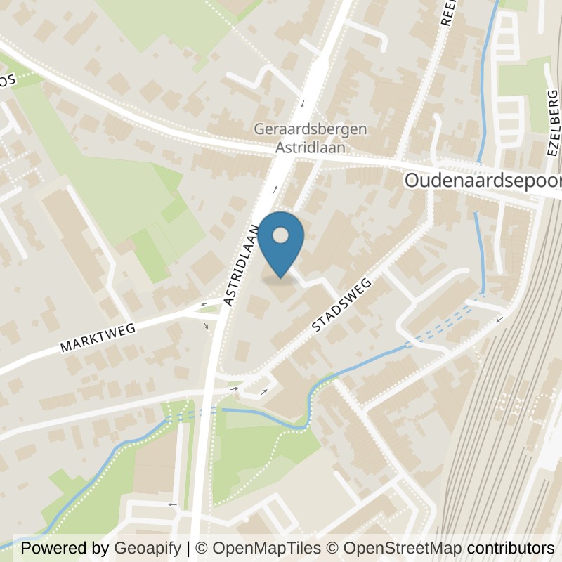 Map: location of Basic-Fit Geraardsbergen 24/7 in Geraardsbergen