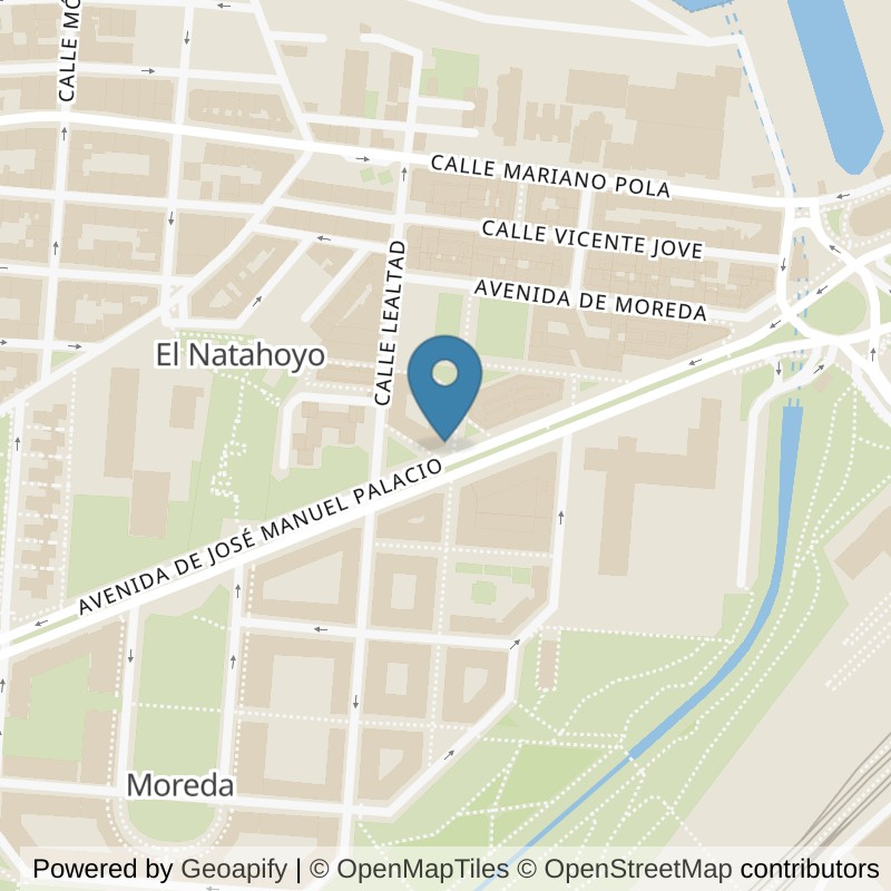 Map: location of Basic-Fit Avenida de José Manuel Palacio Álvarez 52 Gijón in Gijon