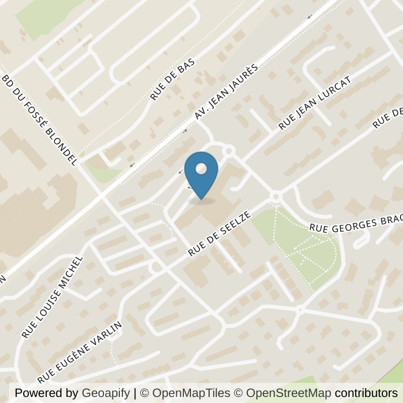 Map: location of Basic-Fit Grand-Couronne Rue Honoré Daumier 24/7 in Grand-Couronne