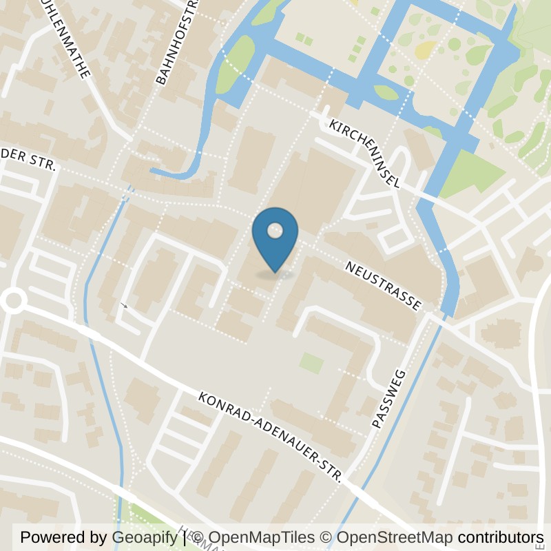 Map: location of Basic-Fit 24/7 in Gronau (Westfalen)
