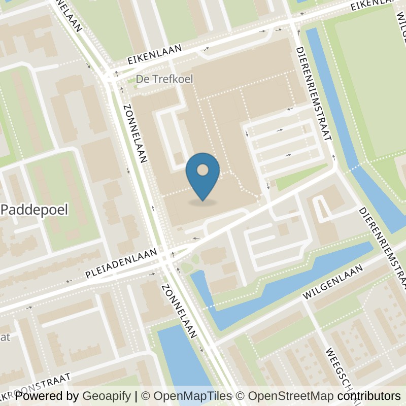 Map: location of Basic-Fit Groningen Dierenriemstraat 24/7 in Groningen