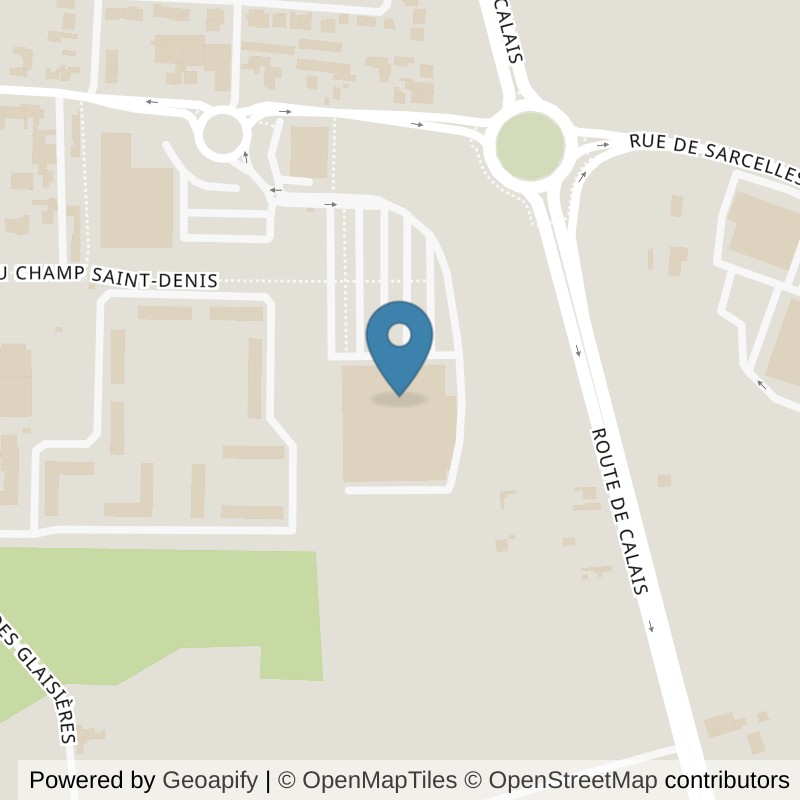 Map: location of Basic-Fit Groslay Avenue de la République in Groslay