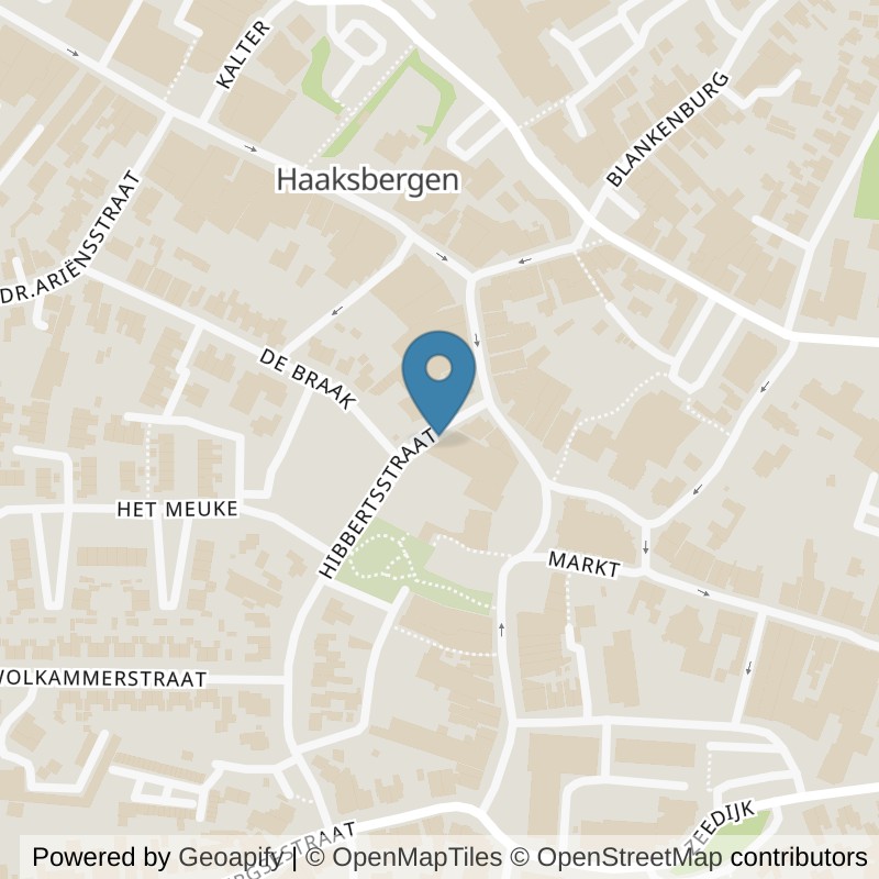 Map: location of Basic-Fit Haaksbergen Hibbertsstraat 24/7 in Haaksbergen