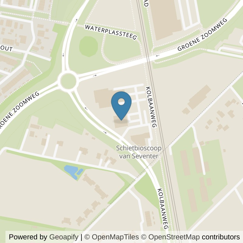 Map: location of Basic-Fit Harderwijk Kolbaanweg 24/7 in Harderwijk