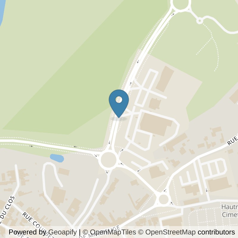Map: location of Basic-Fit Hautmont Rue de sous le Mont 24/7 in Hautmont