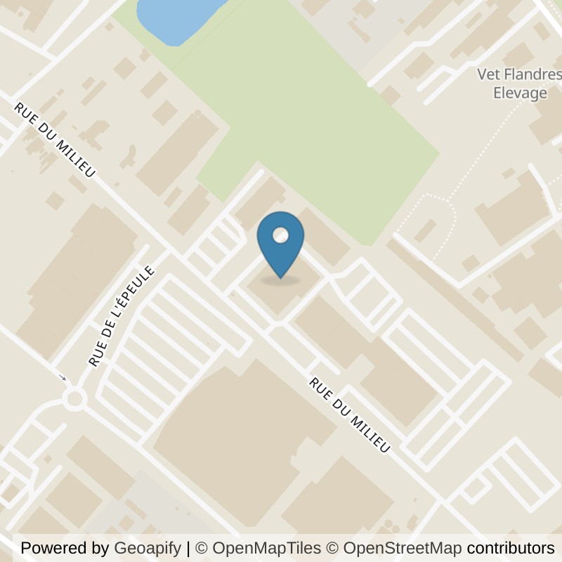 Map: location of Basic-Fit Hazebrouck Rue du Milieu 24/7 in Hazebrouck