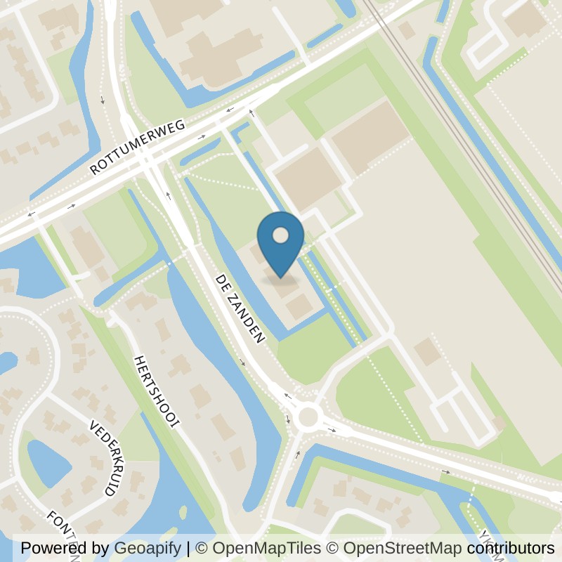 Map: location of Basic-Fit Heerenveen It Hege Stik 24/7 in Heerenveen