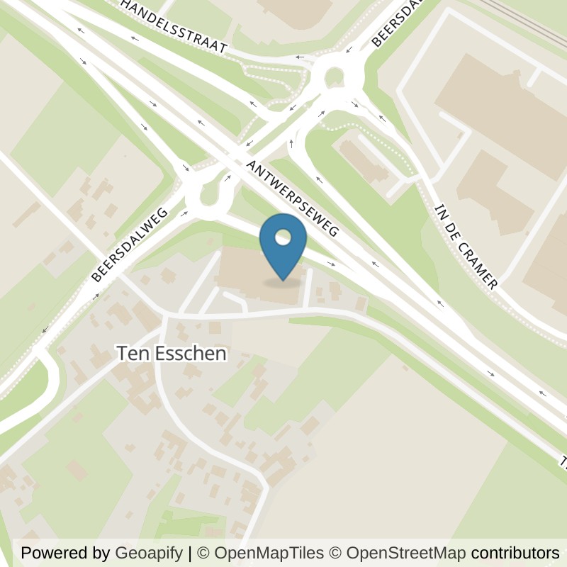 Map: location of Basic-Fit Heerlen Ten Esschen 24/7 in Heerlen