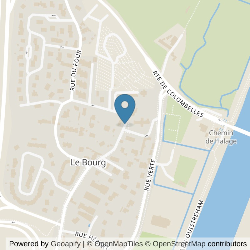 Map: location of Basic-Fit Hérouville-Saint-Clair Place Saint-Clair in Hérouville-Saint-Clair