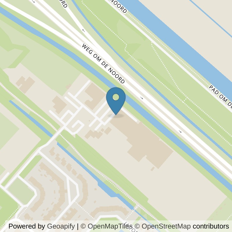Map: location of Basic-Fit Hoofddorp Arnolduspark in Hoofddorp