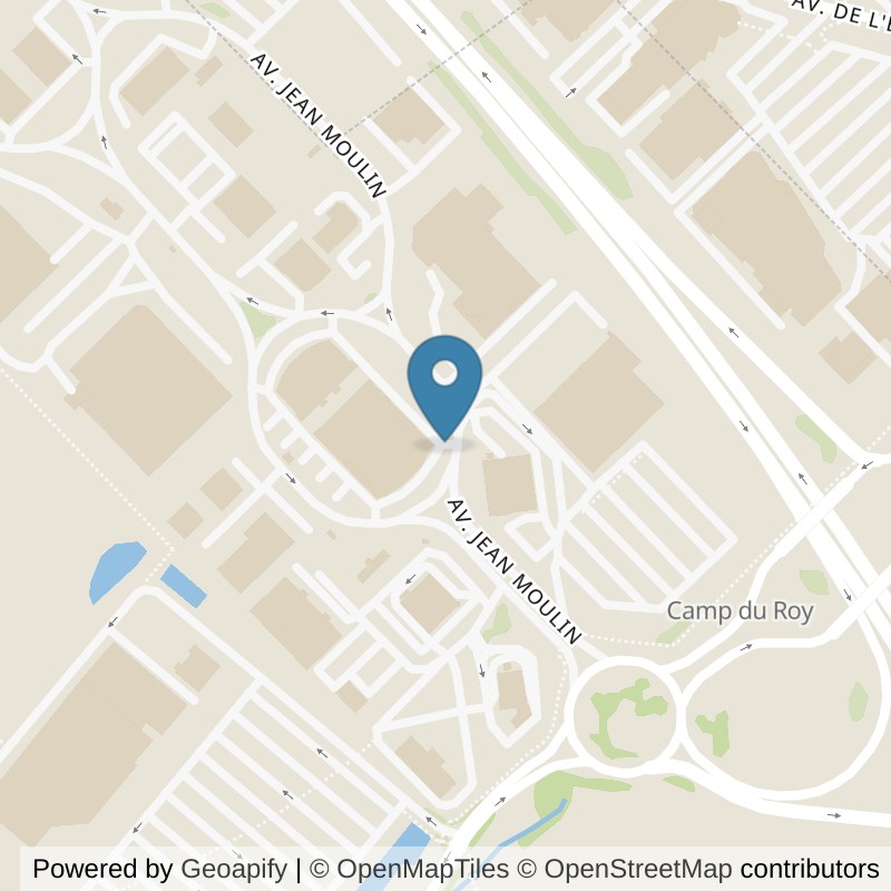 Map: location of Basic-Fit Jaux Avenue Jean Moulin 24/7 in Jaux