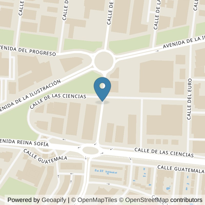 Map: location of Basic-Fit Calle de las Ciencias 14 Jerez de la Frontera in Jerez de la Frontera