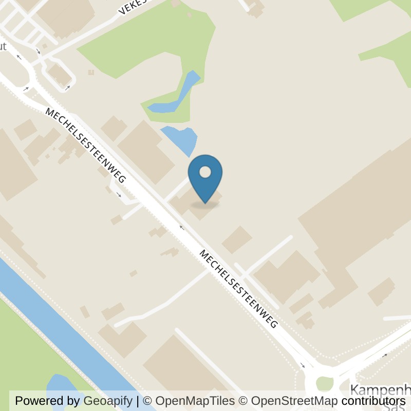 Map: location of Basic-Fit Kampenhout Mechelsesteenweg 24/7 in Kampenhout