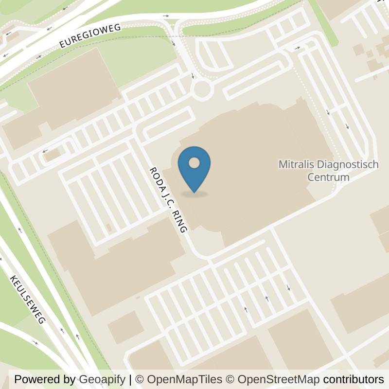 Map: location of Basic-Fit Kerkrade Roda J.C. Ring in Kerkrade