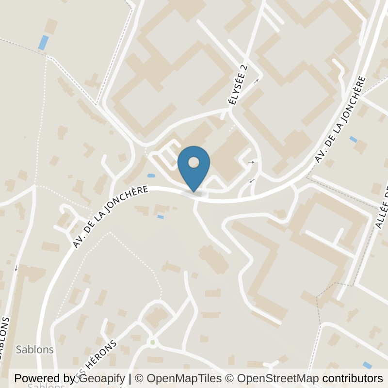 Map: location of Basic-Fit La Celle-Saint-Cloud Avenue de la Jonchère in La Celle-Saint-Cloud