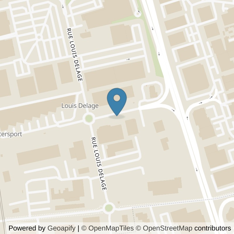 Map: location of Basic-Fit La Chapelle-Saint-Aubin Rue Albert de Dion 24/7 in La Chapelle-Saint-Aubin