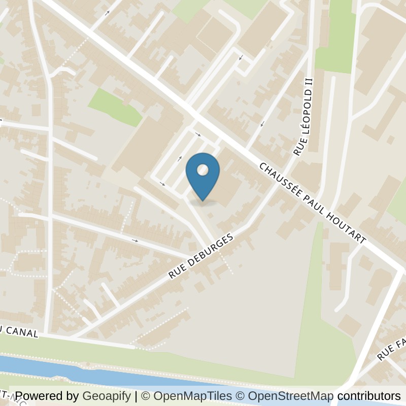 Map: location of Basic-Fit La Louviere Houdeng-Goegnies Ch. P. Houtart 24/7 in La Louvière