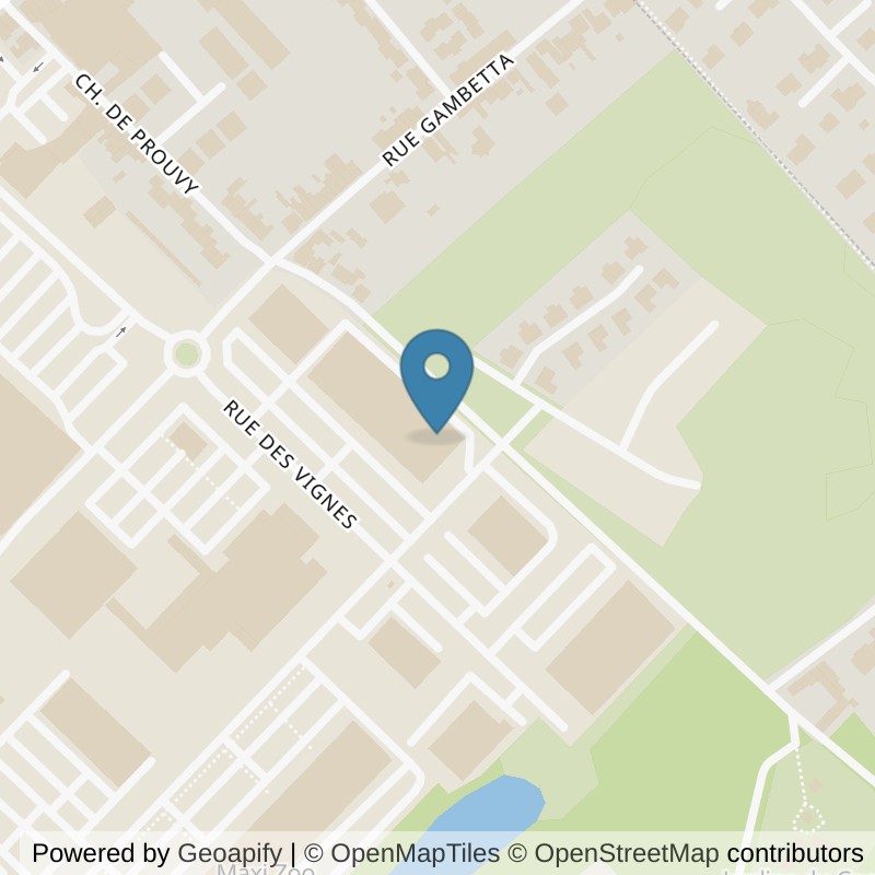 Map: location of Basic-Fit La Sentinelle Rue Henri Durre in La Sentinelle