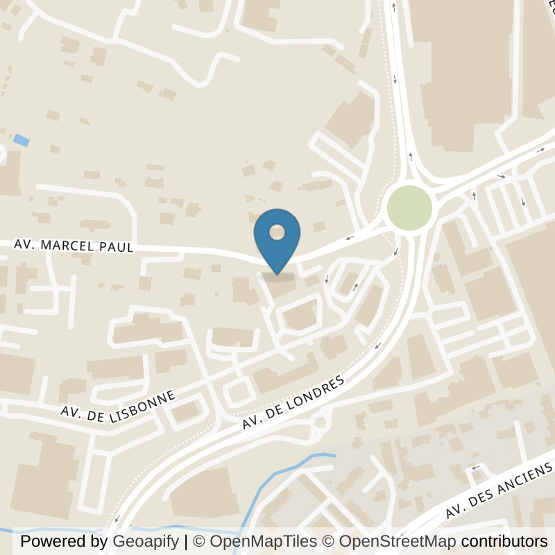 Map: location of Basic-Fit La Seyne-sur-Mer Avenue Marcel Paul 24/7 in La Seyne-sur-Mer